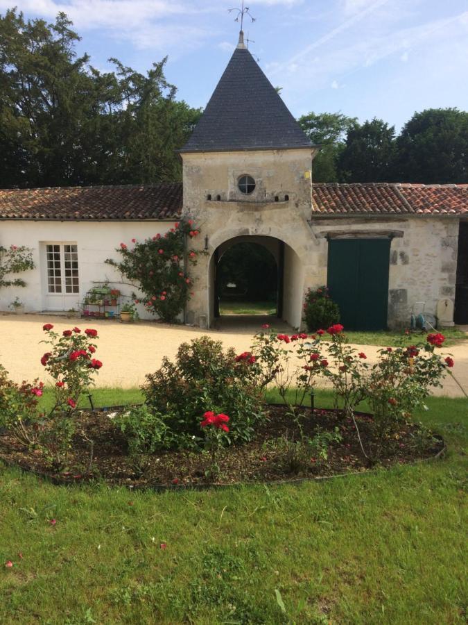 Le Logis Du Plessis Bed & Breakfast Chaniers Bagian luar foto